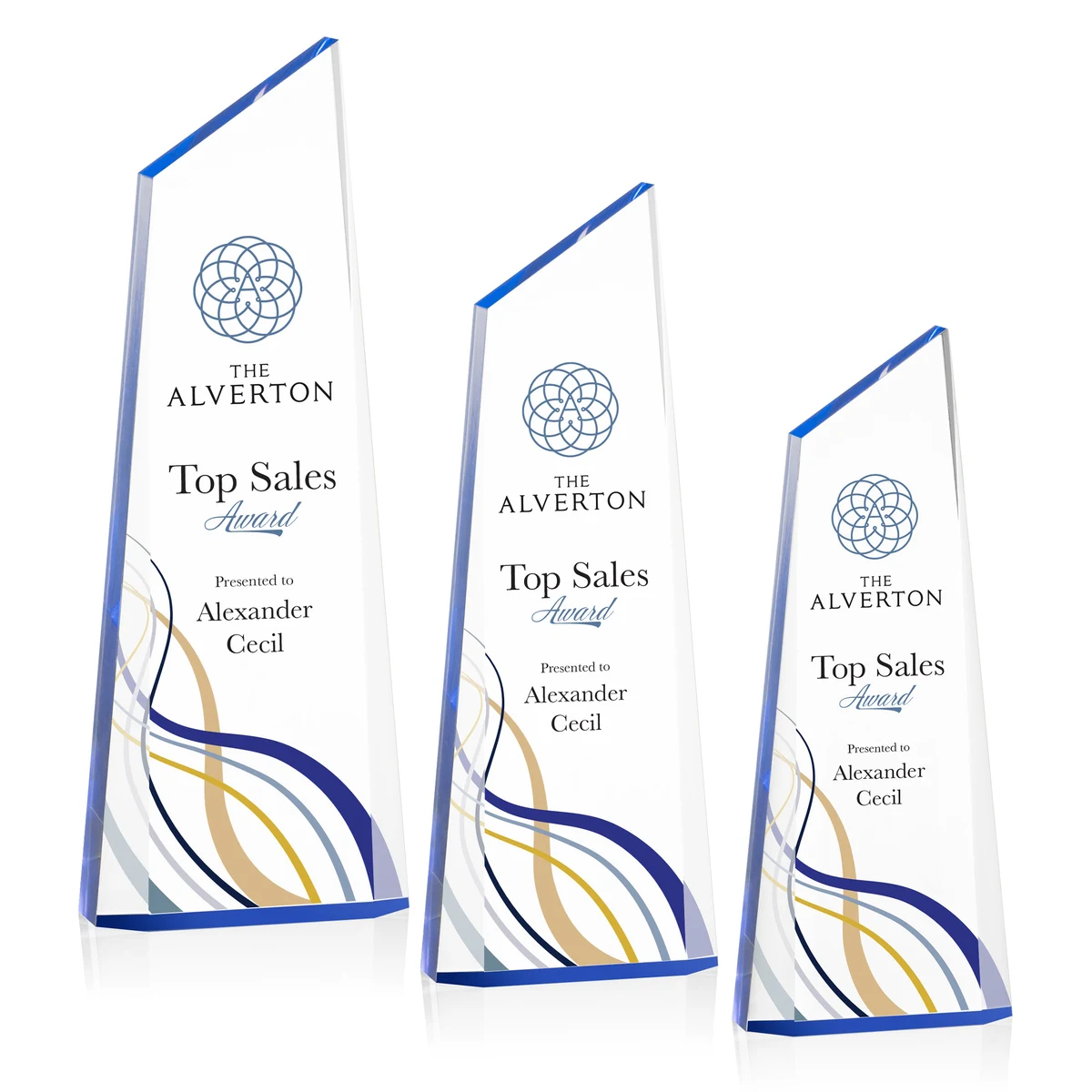 Hudson VividPrint™ Award - Blue 1