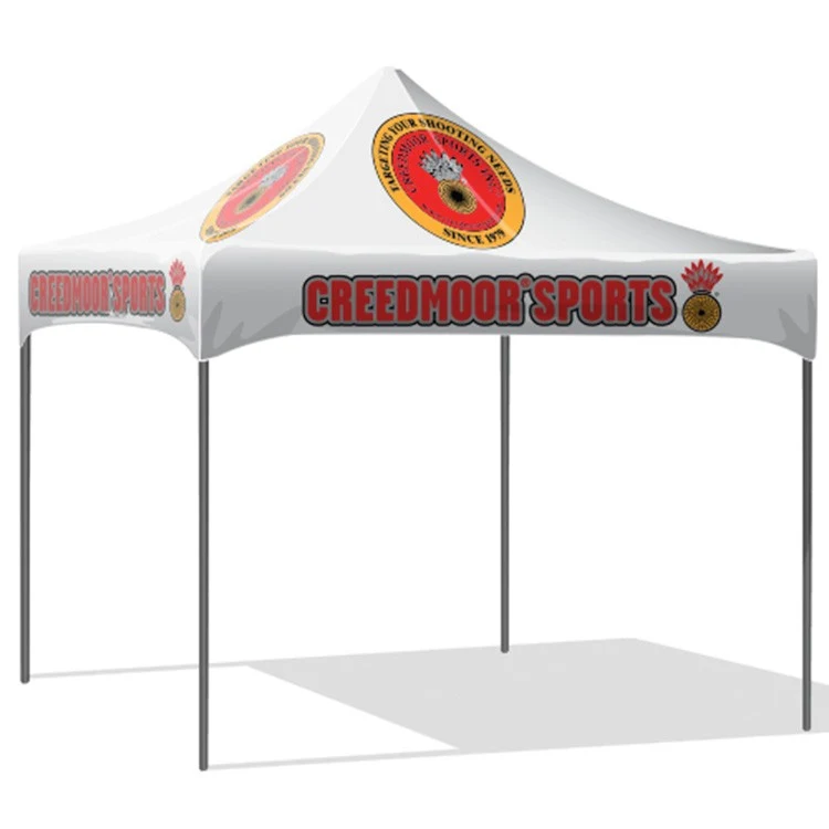 10x10 Aluminum Screen Printed Canopy 1