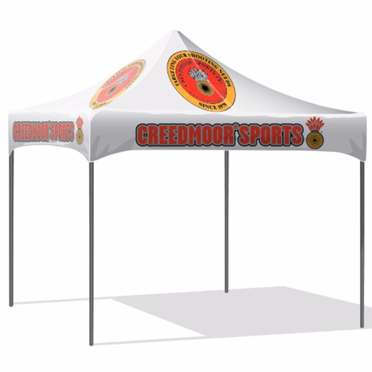 10x10 Aluminum Screen Printed Canopy