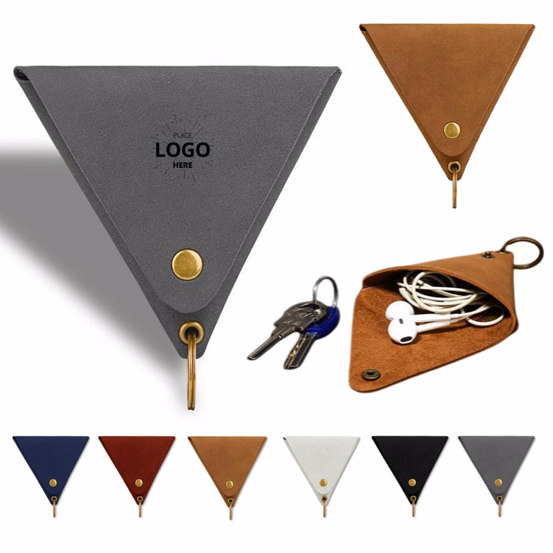 Mini Pu Coin Purse & Earphone Cable Storage Bag