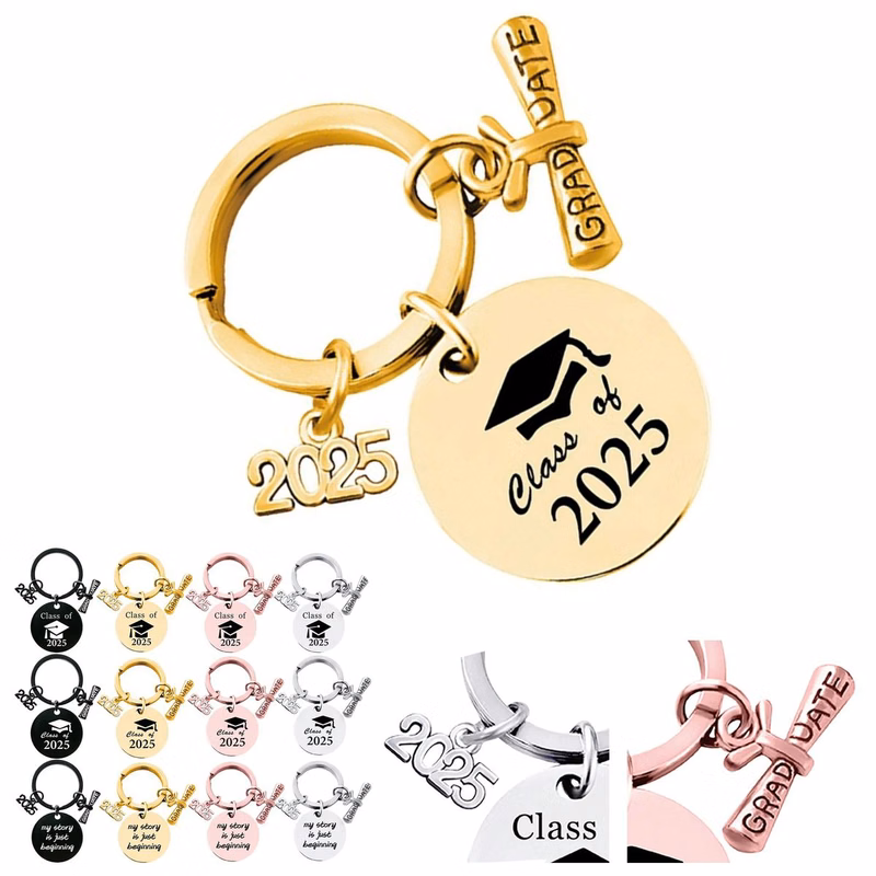 Stainless Lightweight Alumni Memory Keychain