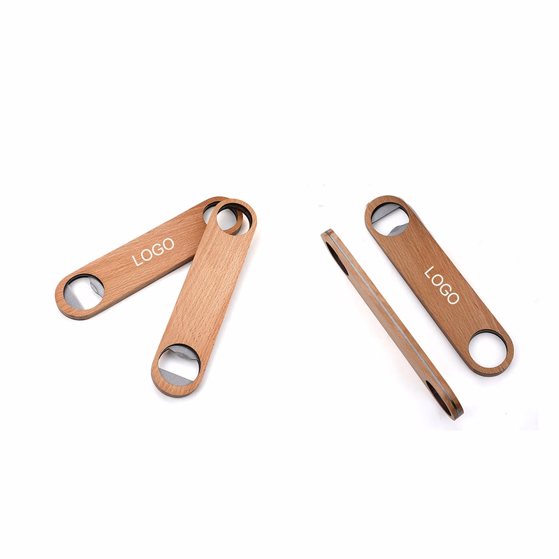 Wood Shell Bottle Opener