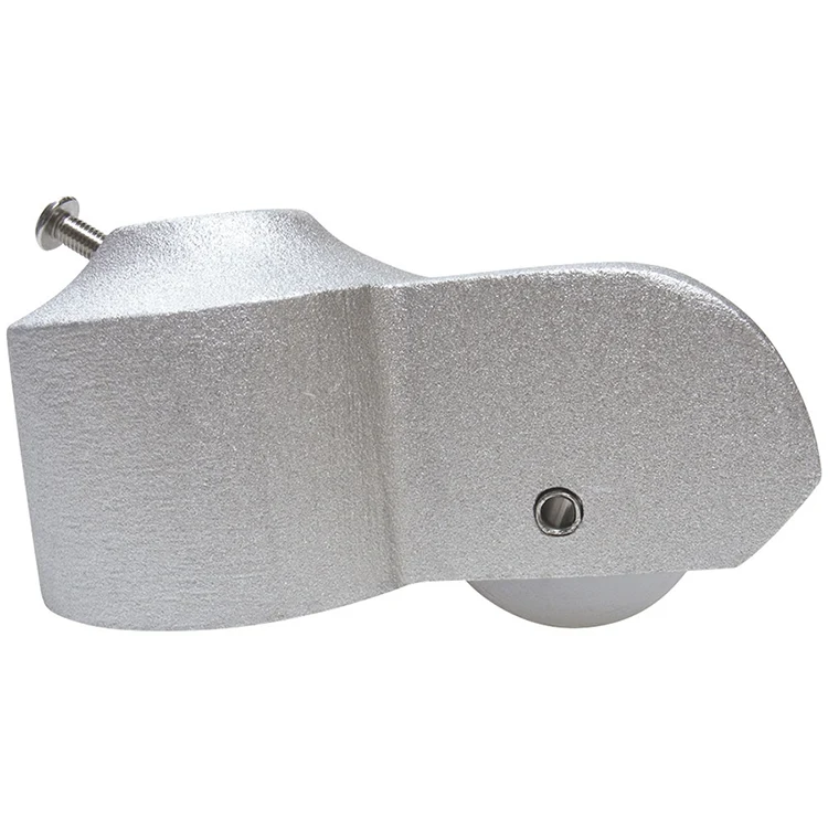 Stationary Cast Aluminum 2" Dia. Truck 1