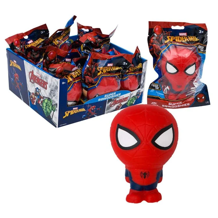 Marvel Super Sqwooshies Stretchy Toys Spider-Man 1