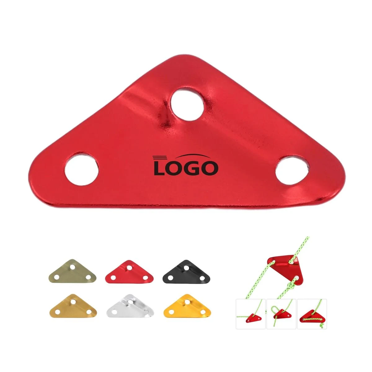 Triangle Wind Rope Buckle 1