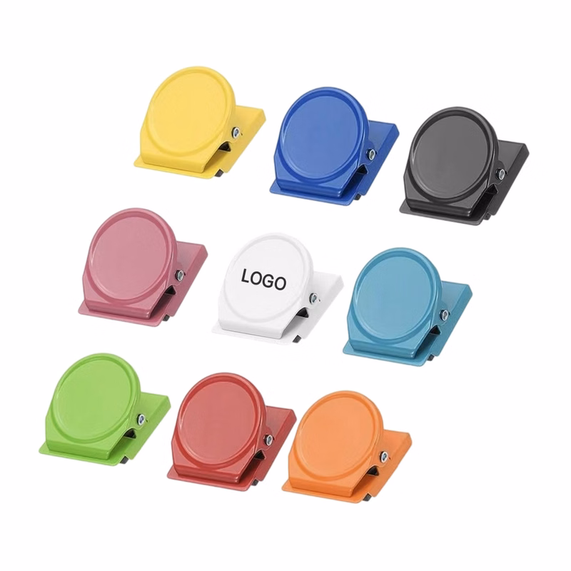 Round Magnetic Memo Clip