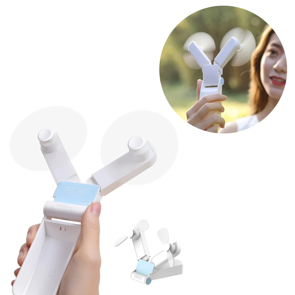 Mini Fan Handheld Usb 1