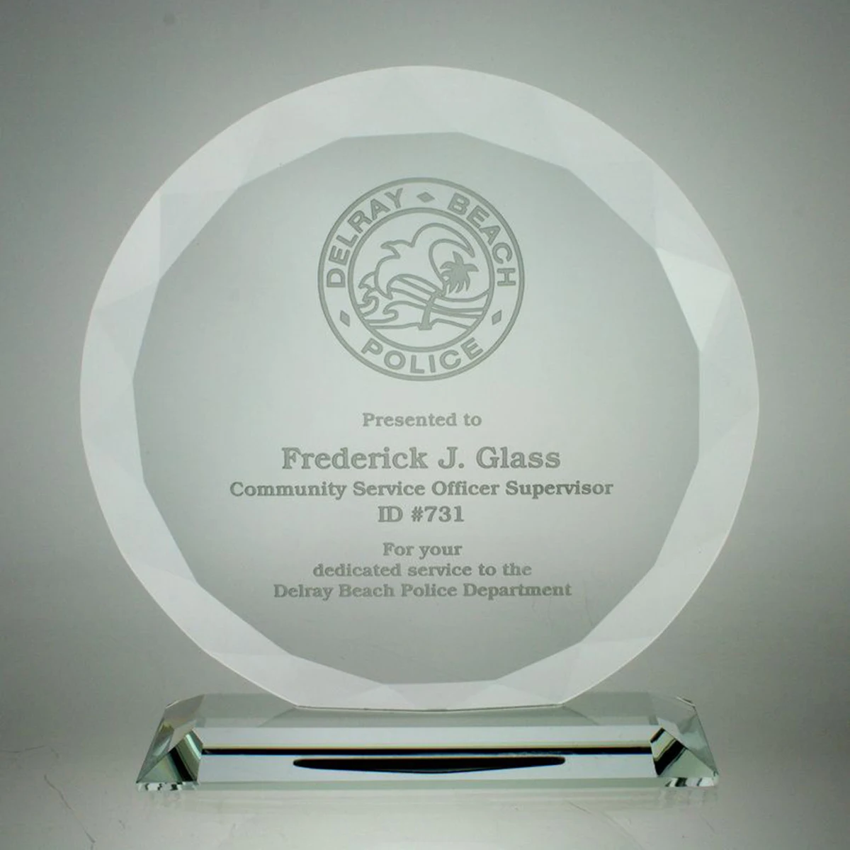 5" Starfire Sunflower Award 1
