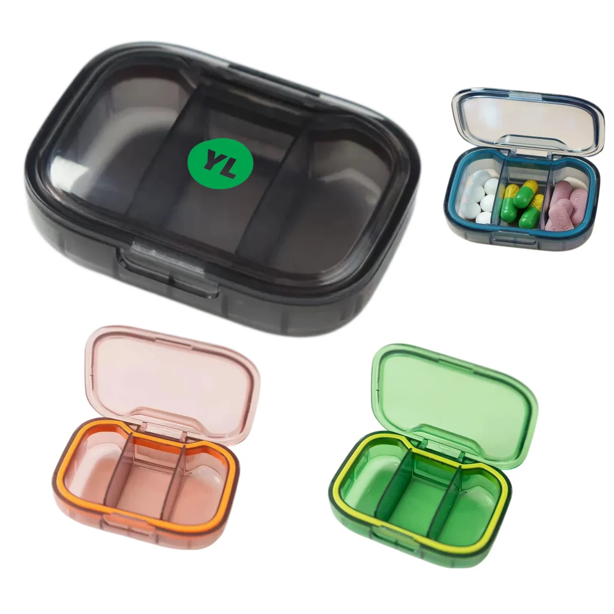 Portable MIni Pill Storage Box 1