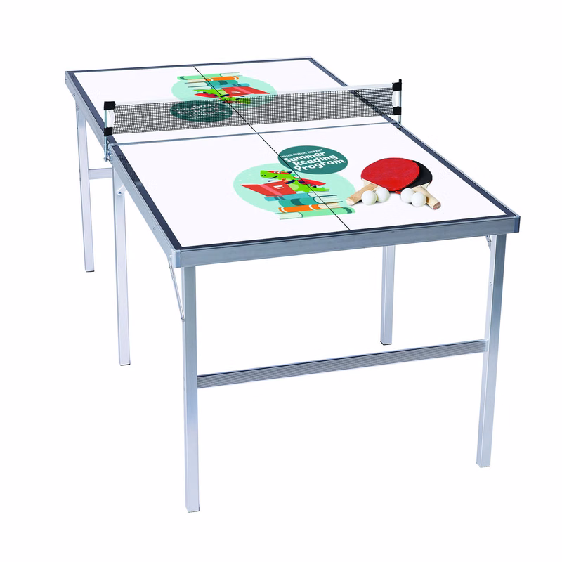 Portable Table Tennis with Decal