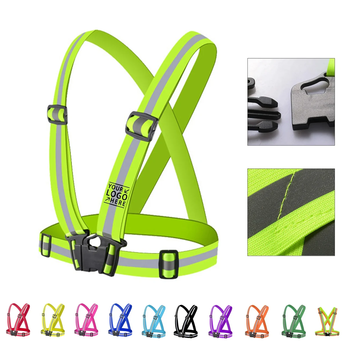 High Visibility Reflective Safety Vest 1