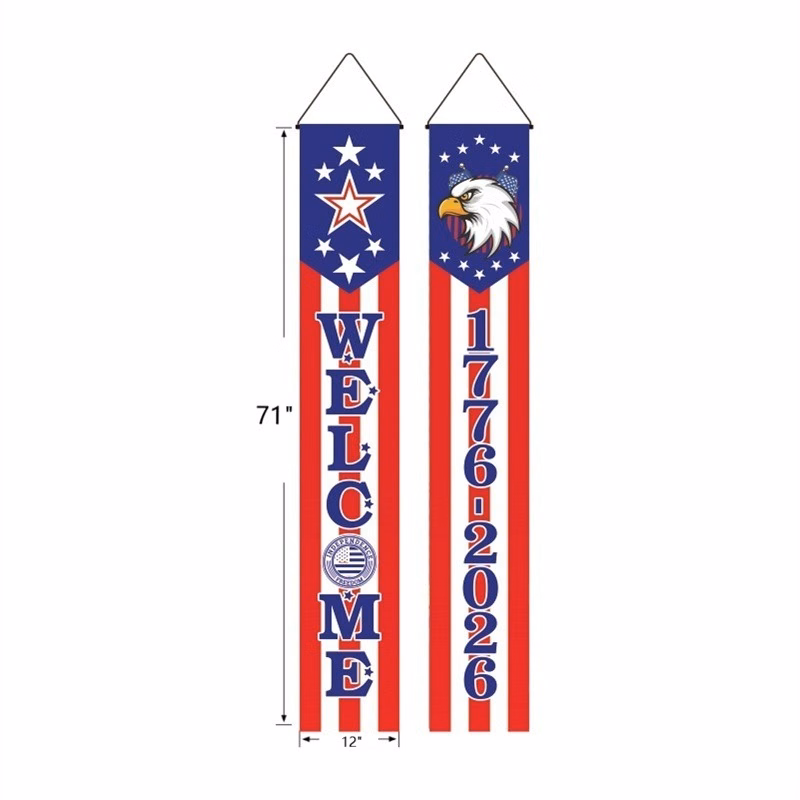 USA Patriotic Independence Day Star Stripe Banner