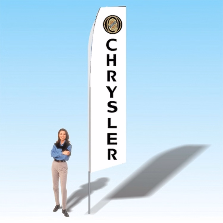 15FT Chrysler Advertising Banner Flag