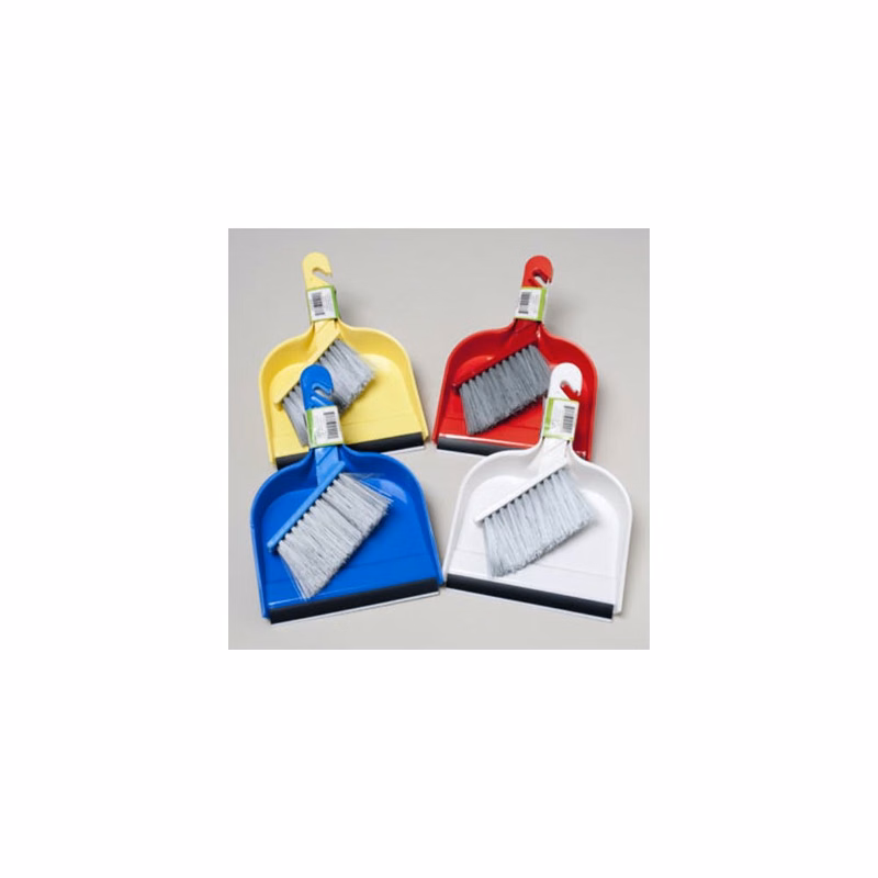 Mini Dustpan & Brush Sets - 4 Assorted Colors