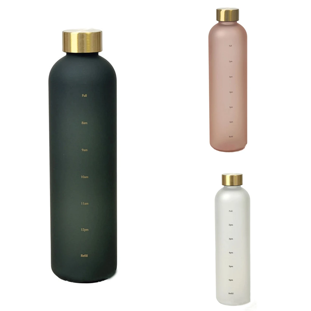 33 oz Gradient Frosted Space Water Bottle 1