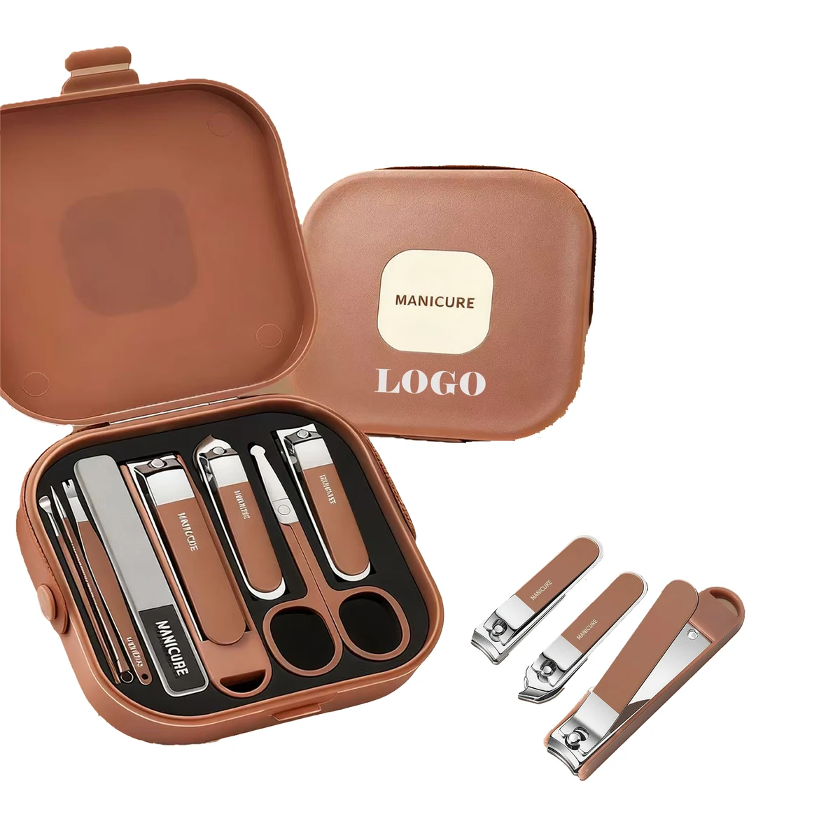6-Piece Stainless Steel Nail Clipper Set 1