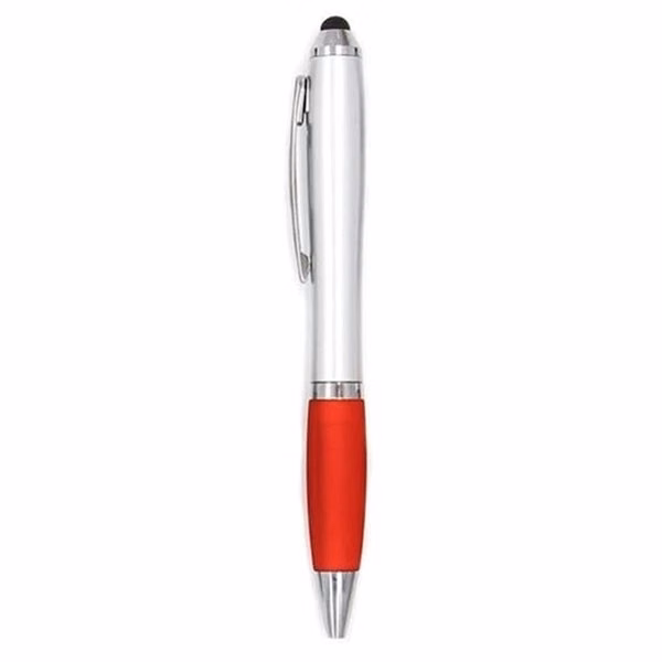 Twist Action Stylus Pen with Rubber Grip