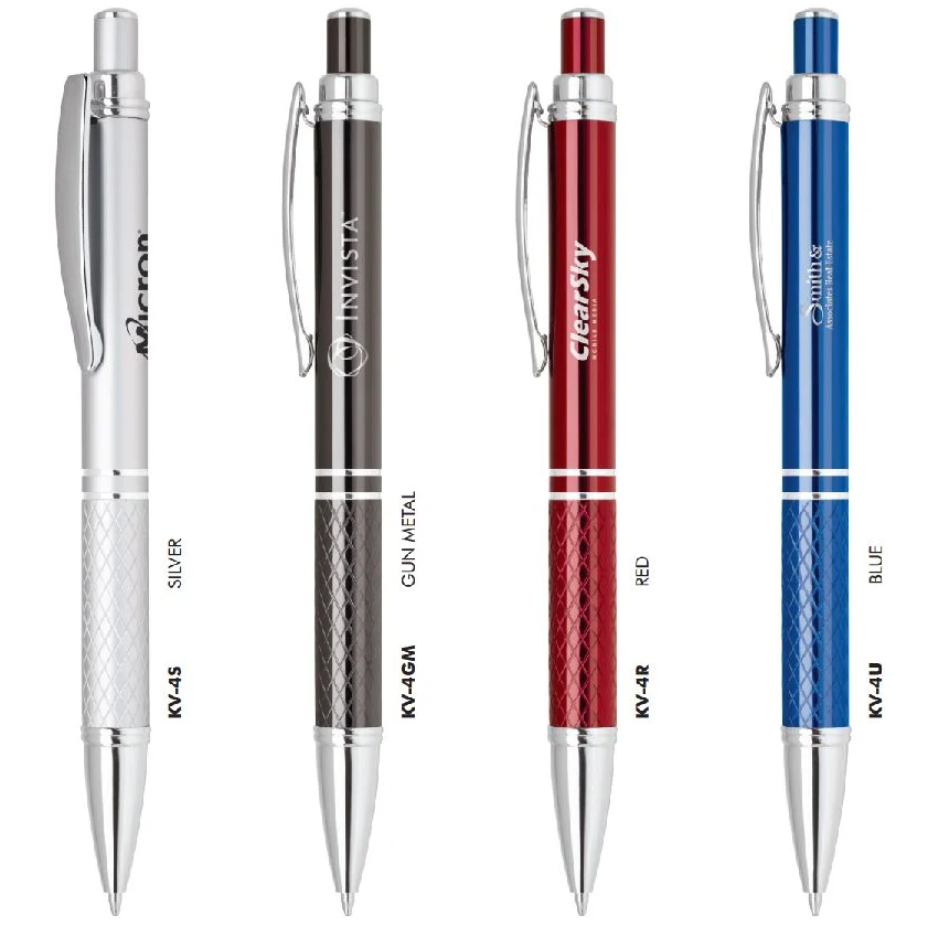 Klavier-IV Click Pen with Diamond Etched Grip 1