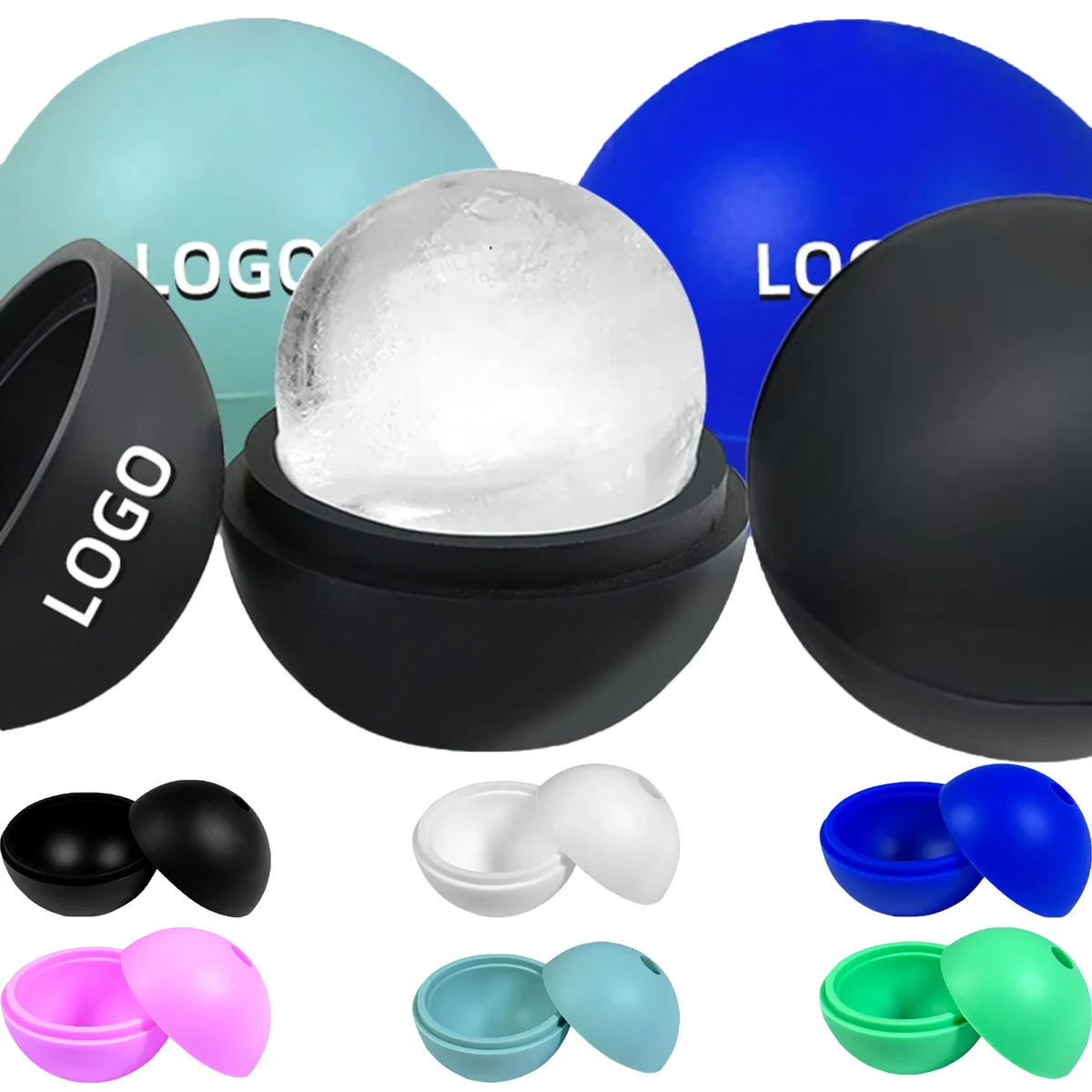 Single-Cavity Ice Ball Mold 1
