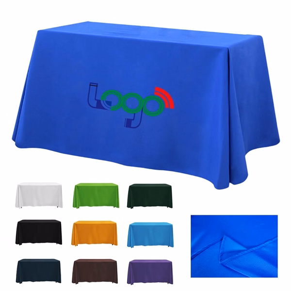 Full Color 6' Throw Table Cover