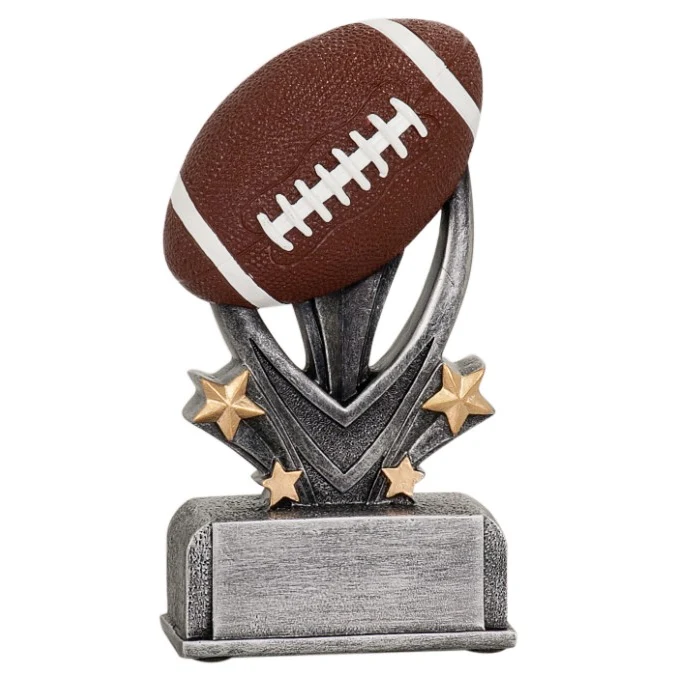 5-1/2" Tall Football Varsity Resin 1