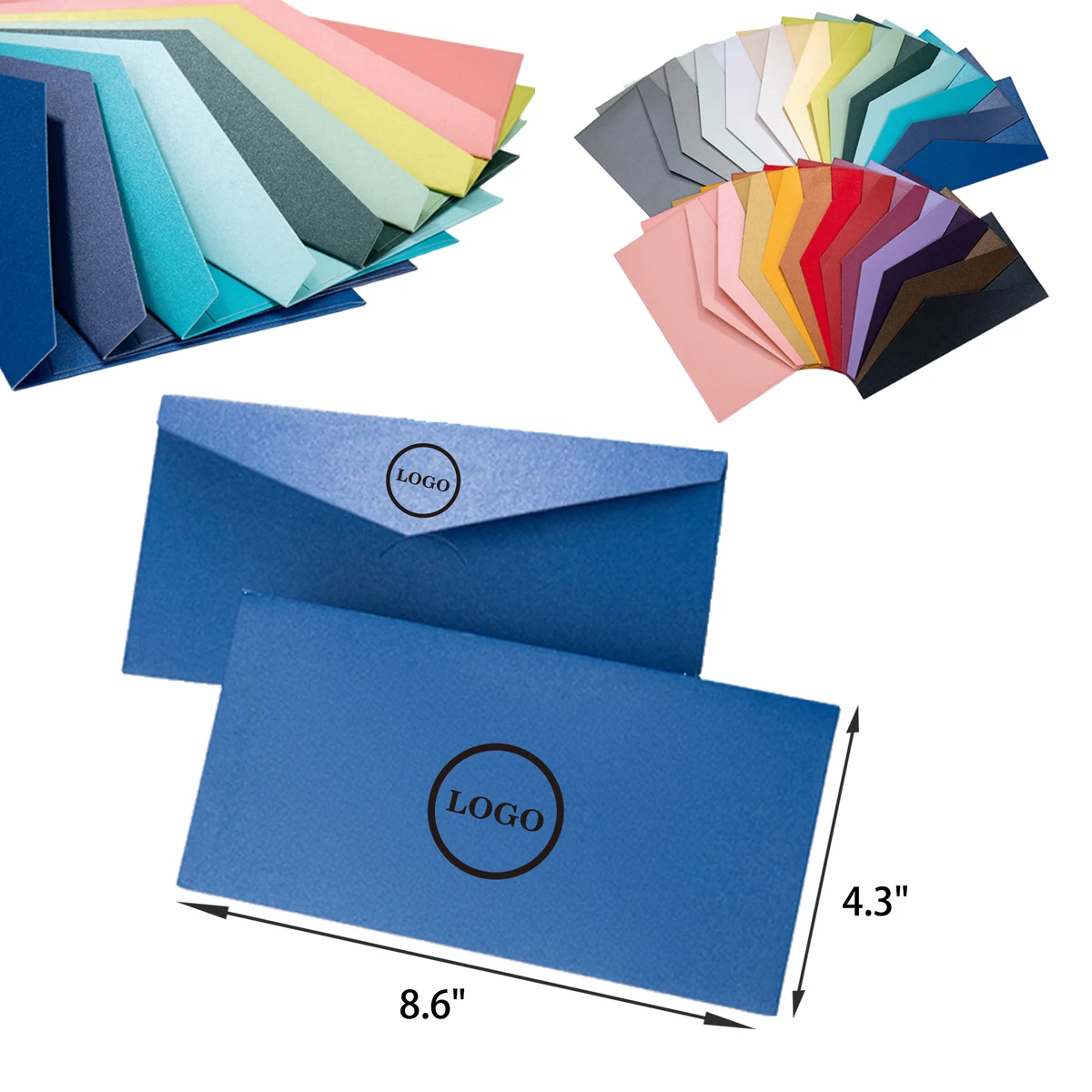 MOQ 50 PCS Durable Colorful Envelope Greeting Card 1