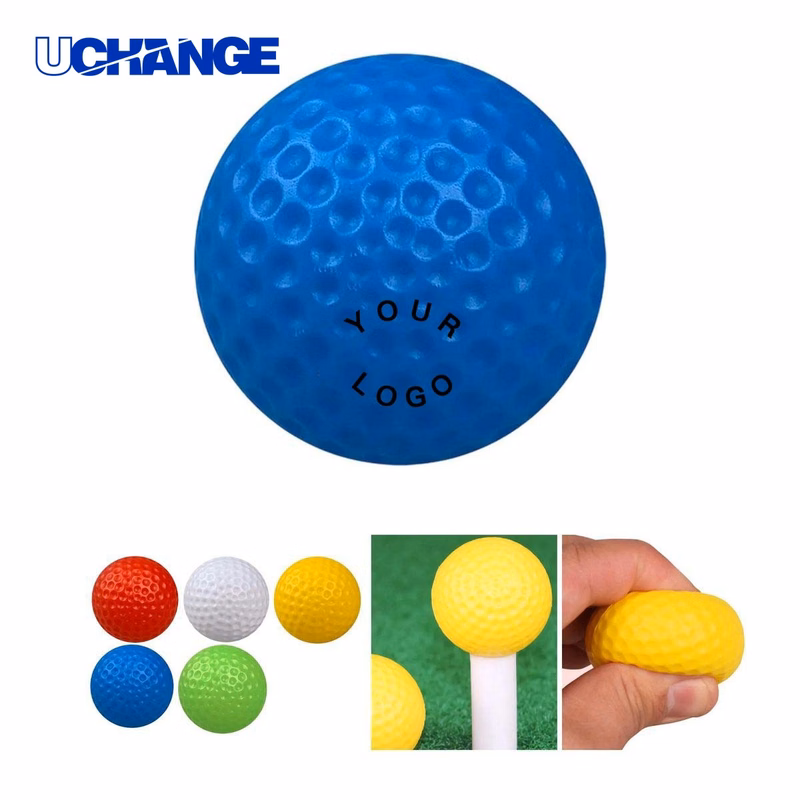 Synthetic Rubber Core Practice Golf Ball for Drills