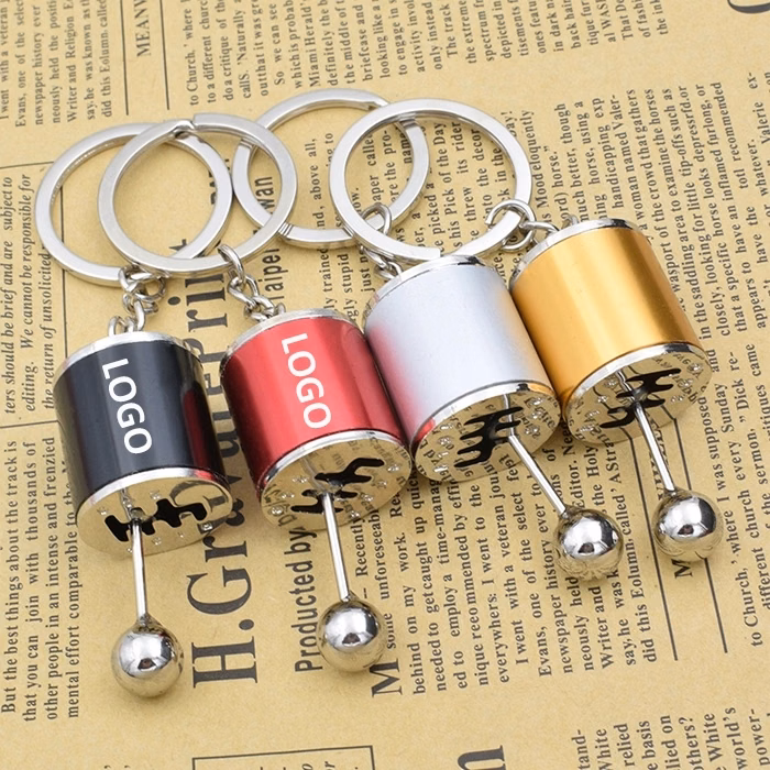 Auto Part Model Gear Box Shifter Keychain
