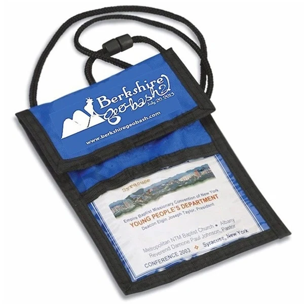 Neck Wallet Badge Holder 1