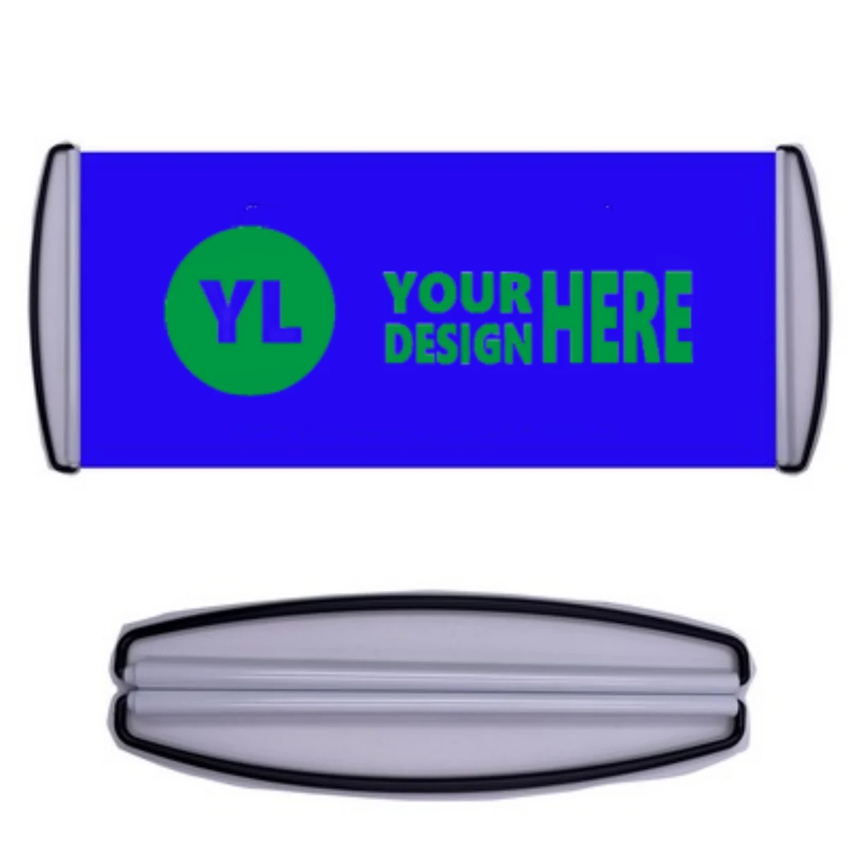 Full Color print Hand Held Scrolling Banners 1