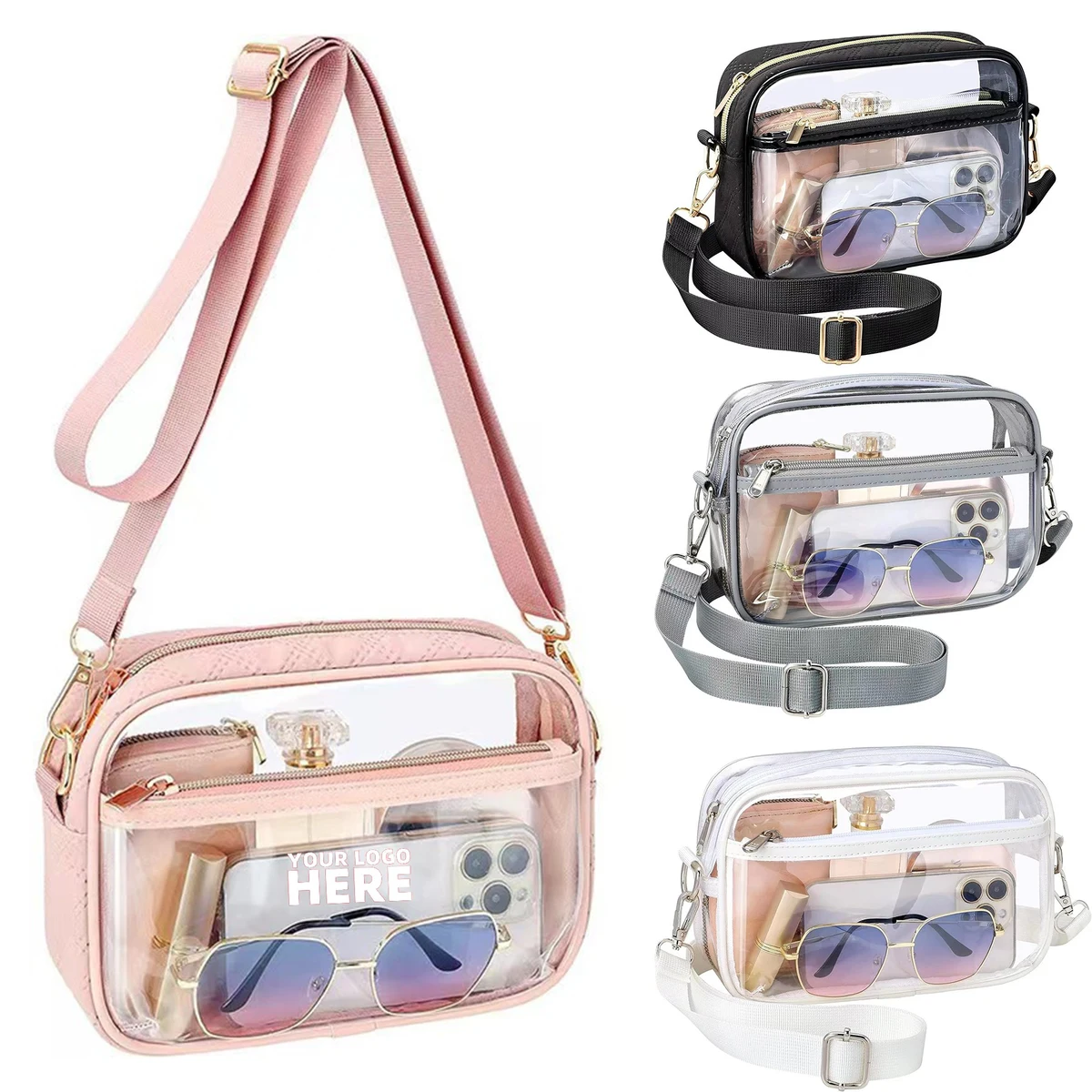 Transparent Waist Crossbody Pack 1