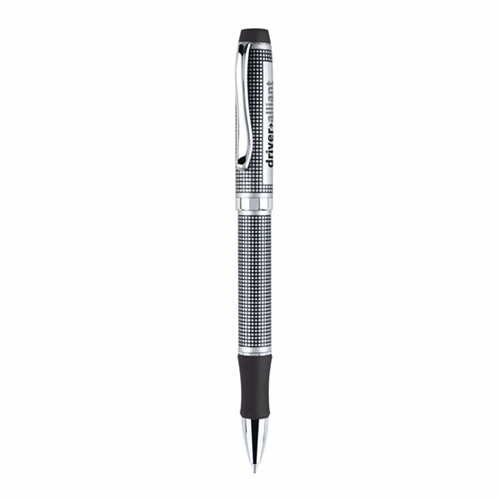 Gamma Satin Chrome Metal Pen, Ballpoint pen