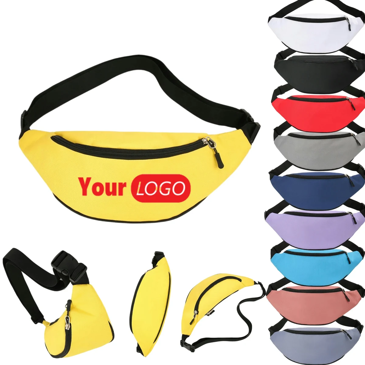 Convertible Waist Pack Sling Fanny Pack 1