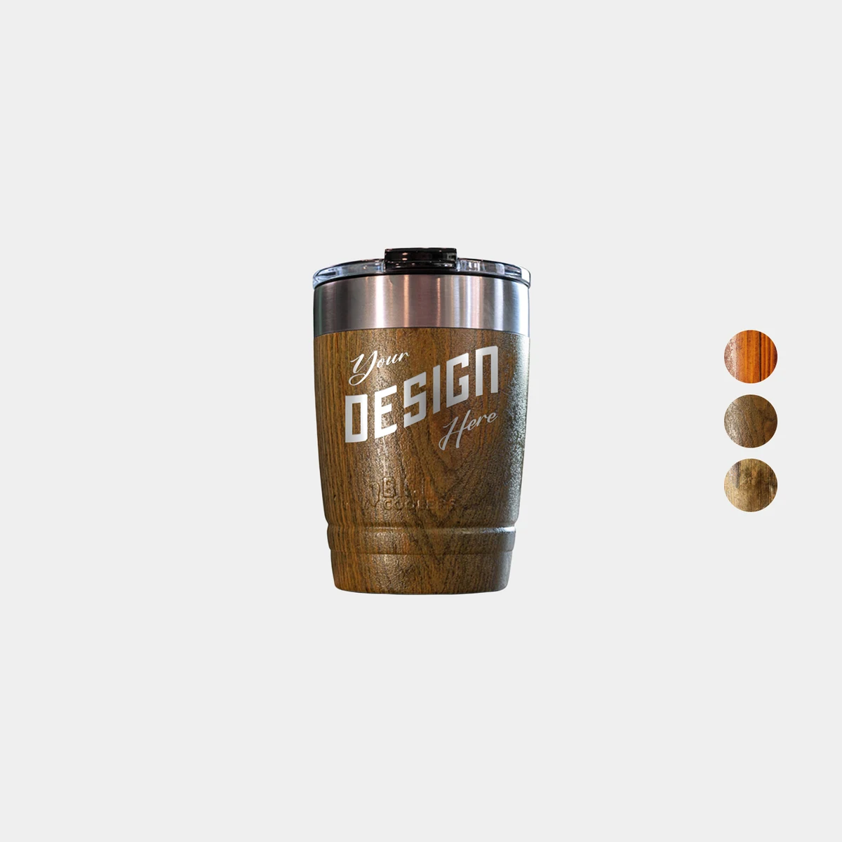 12 oz. Bison® Stainless Steel Insulated Wood Grain Tumbler 1