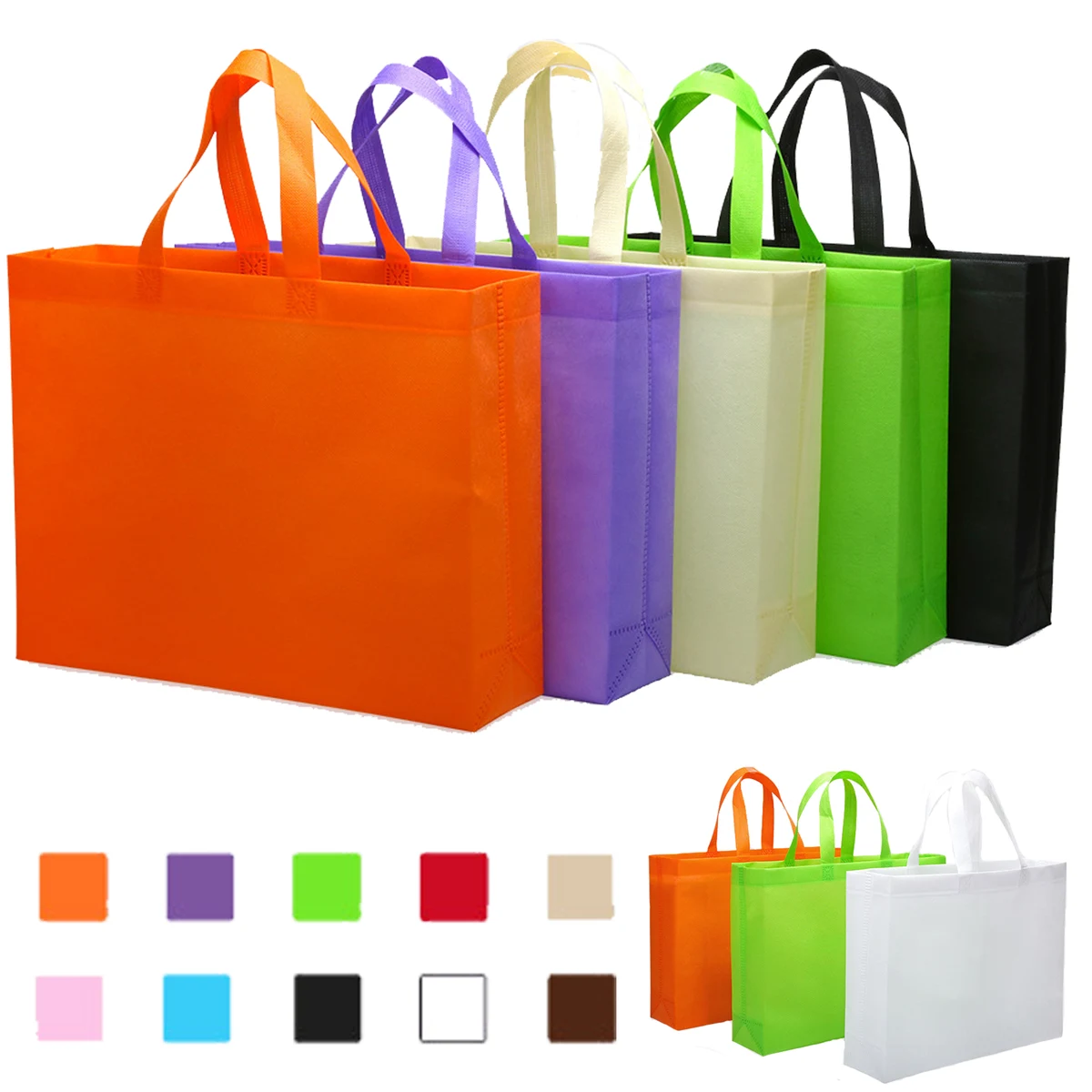 Durable Shopping Gift Non-Woven Tote Bag 1