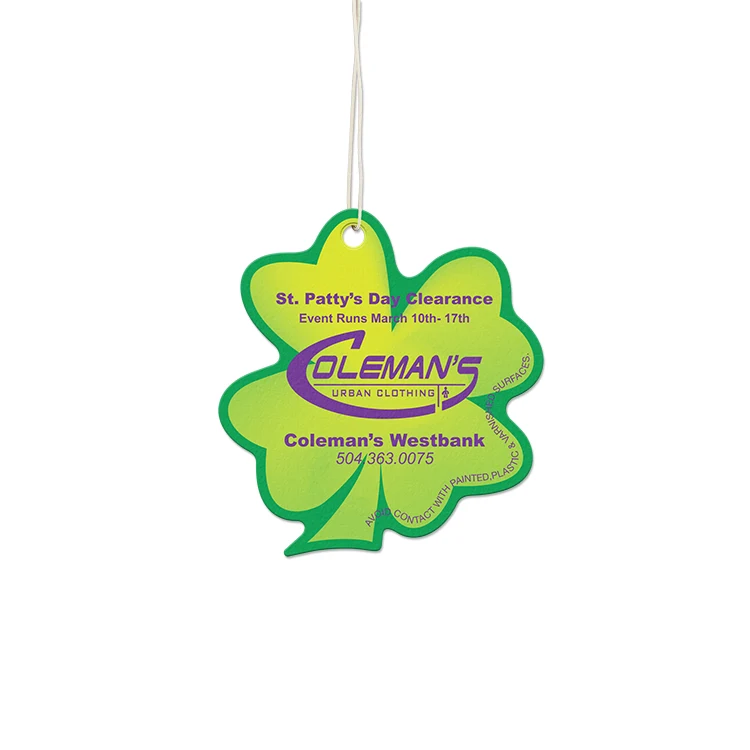 Shamrock Shaped Air Fresheners 1