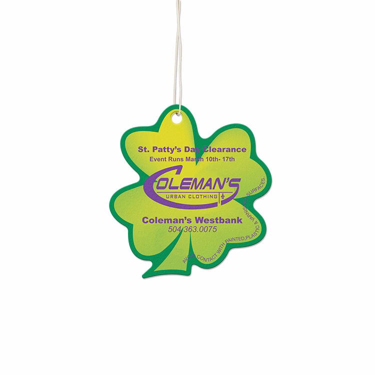 Shamrock Shaped Air Fresheners