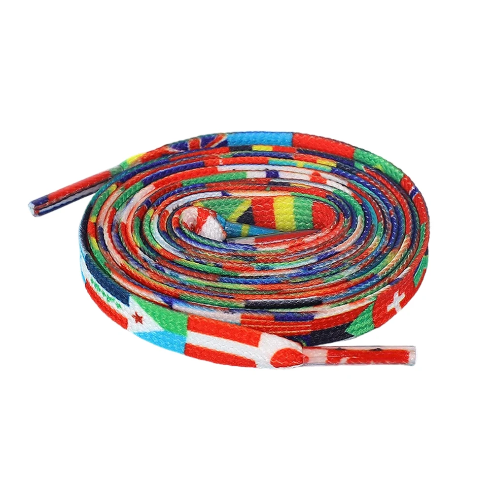 63" Premium Sublimation Tubular Shoelaces 1