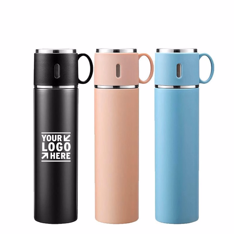 17Oz Stainless Steel Vacuum Insulated Bottle Set