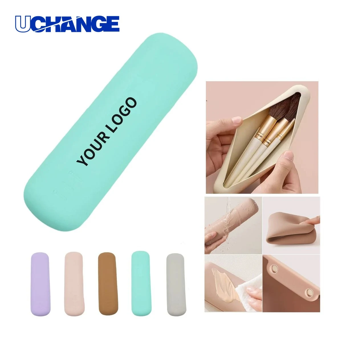 Silicone Makeup Brush Organizer Case 1