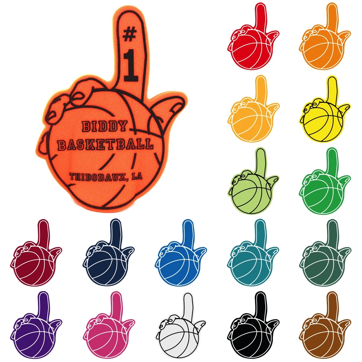 Large Basketball Hand 1