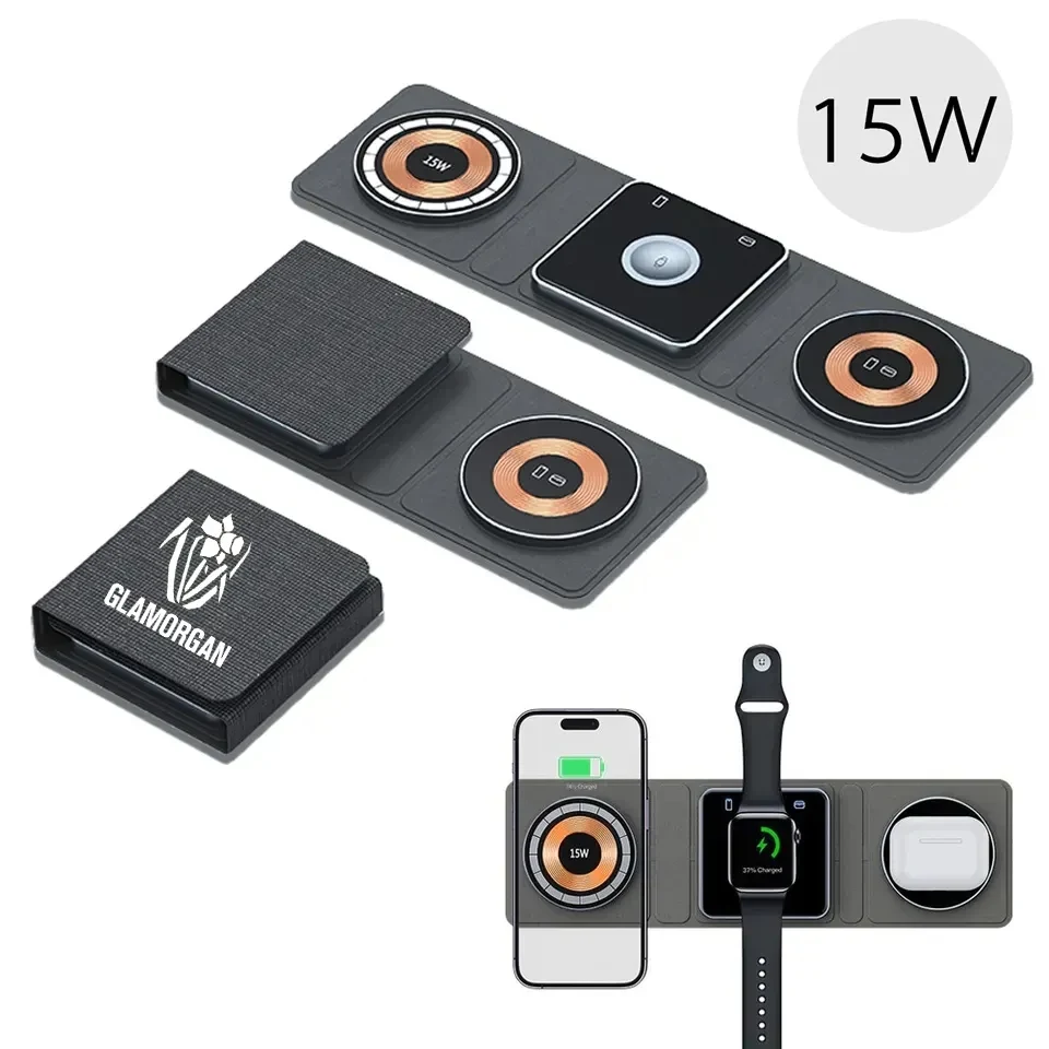 3 in 1 Magnetic Foldable Wireless Charger 1