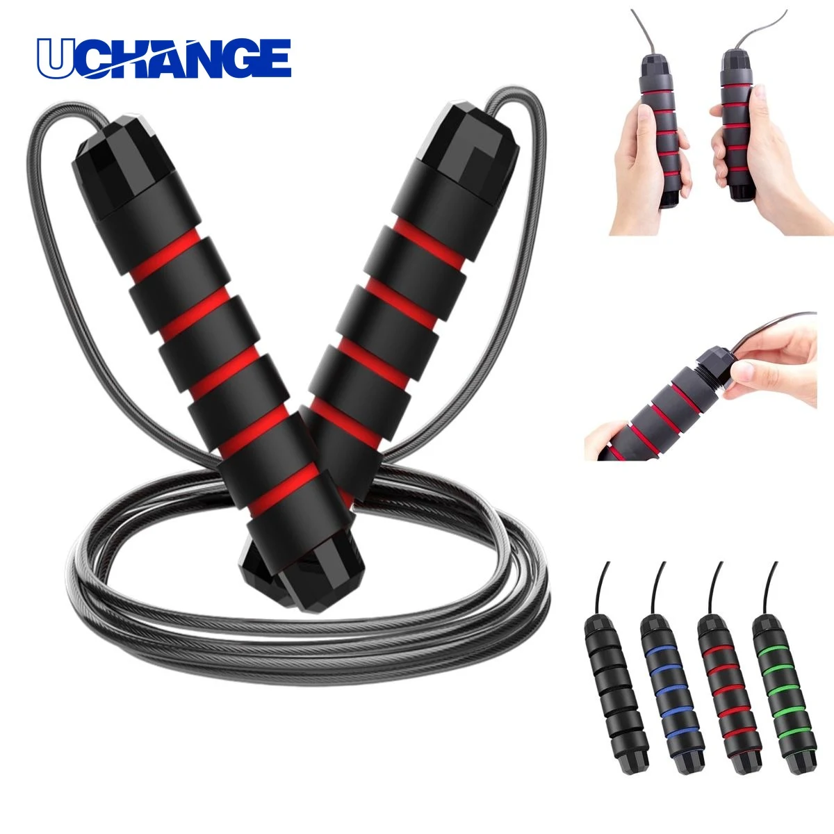 Fitness Adjustable Jump Rope Training Tool 1