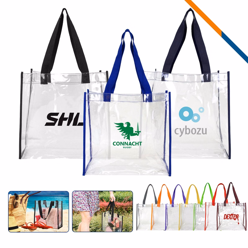 Clear Stadium Tote Bag