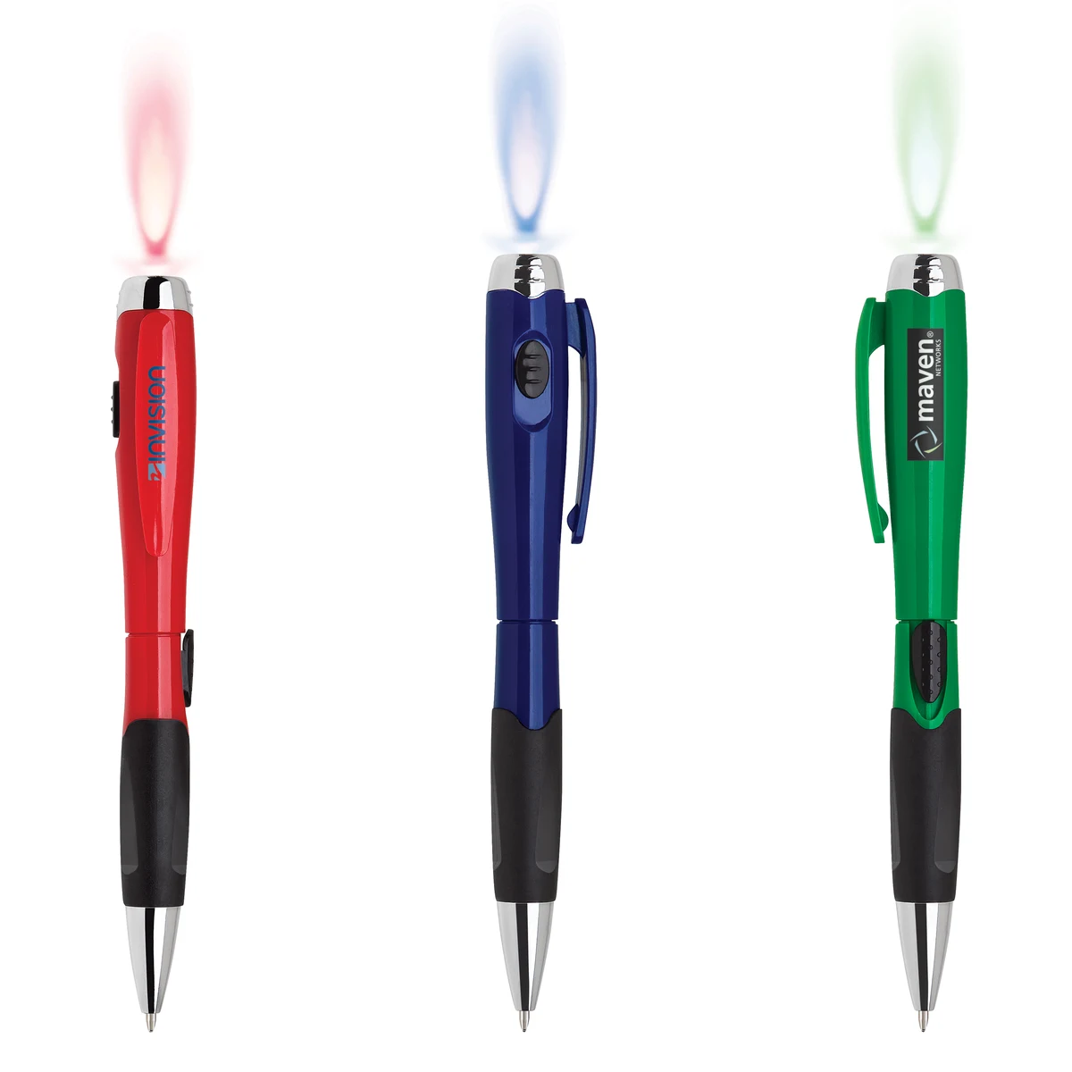 Delight-44 Retractable Flashlight Pen 1