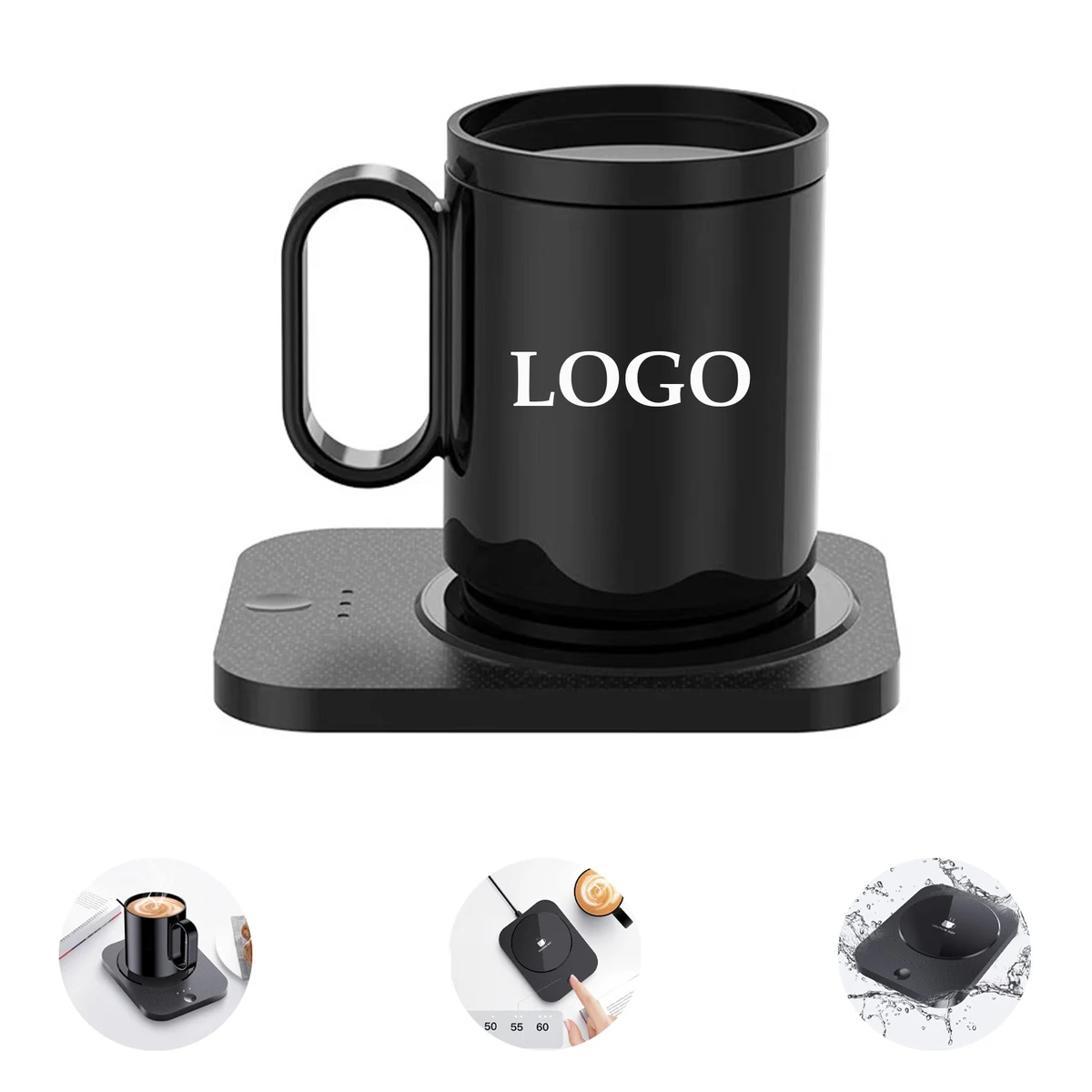 Coffee Mug Warmer/Cup Set for Desk 1