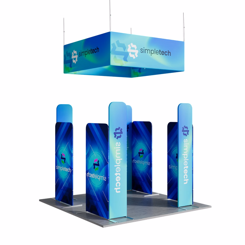 10'x10' Tradeshow Booth Kit - L Kit