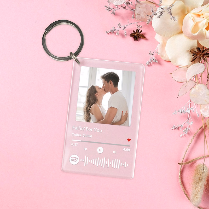 Custom Colorful Photo Acrylic Key Chain