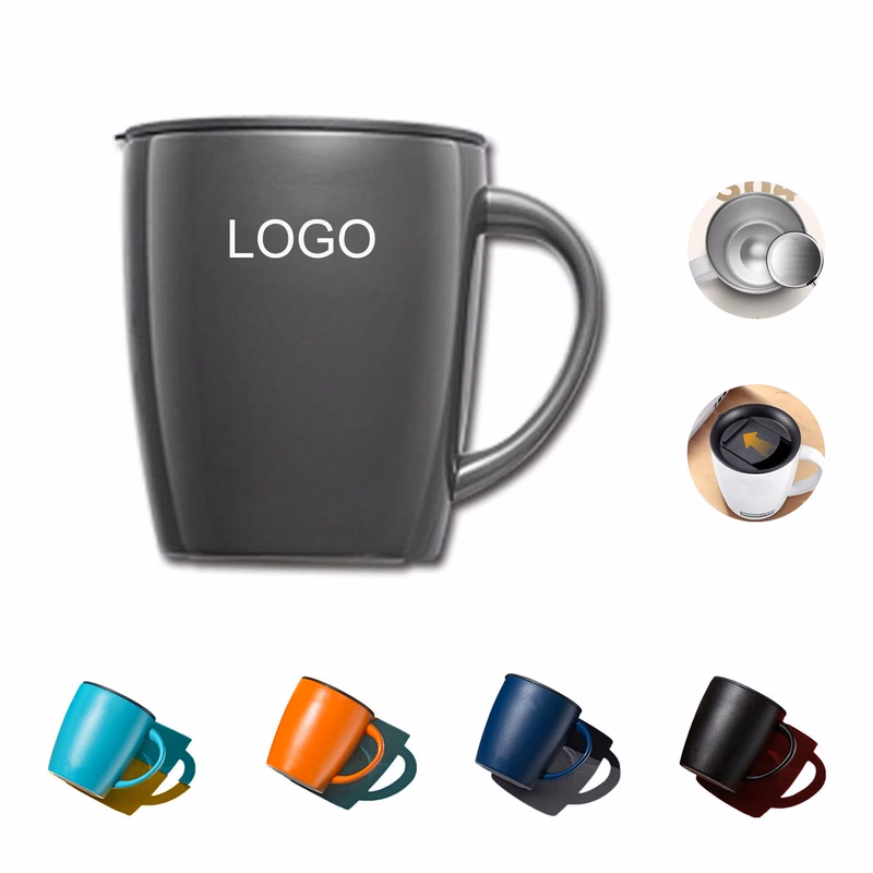 304 Stainless Steel Coffee Mug 
with Lid