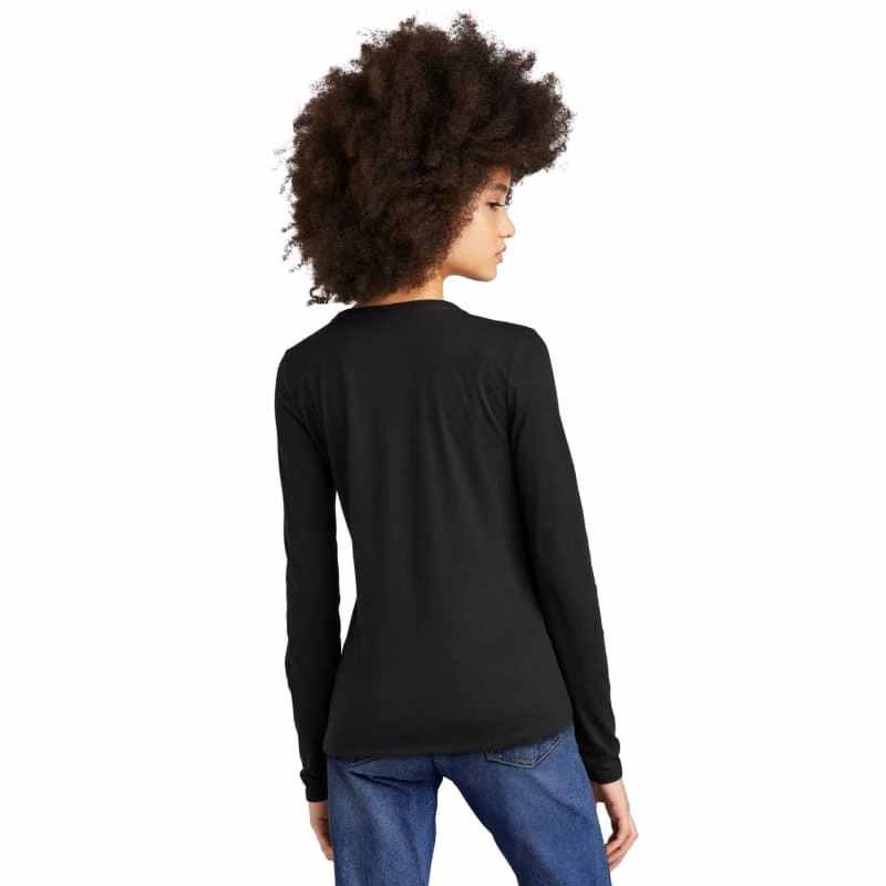 District Women's Perfect Tri Long Sleeve V-Neck Tee